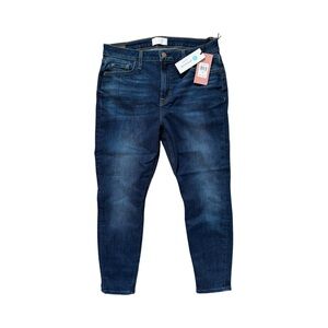 Jen 7 Petite Ankle Skinny Jean Dark Wash NWT Size 10P